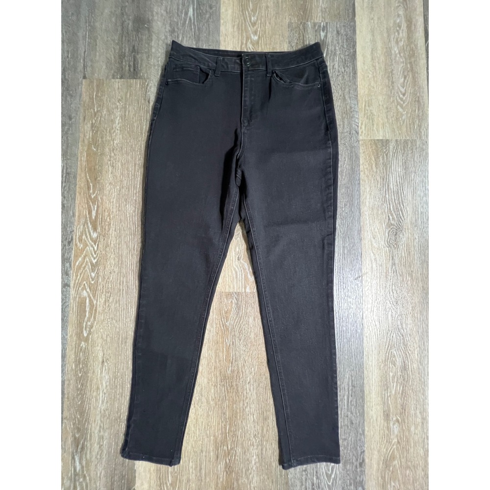 No Boundaries Skinny Jeans Womens 13 Black High Rise NJ398721 Stretch Denim